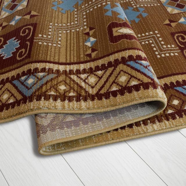 Great West Area Rug SW-H5271 Brown Rose — photo 2