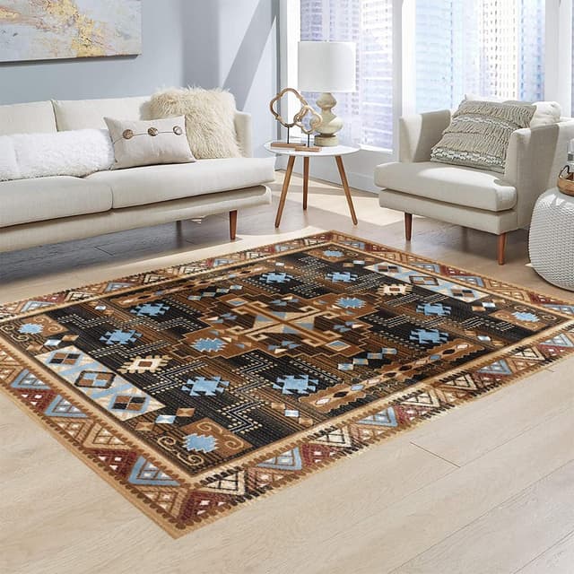 Great West Area Rug SW-H5271 Brown Beige — photo 2