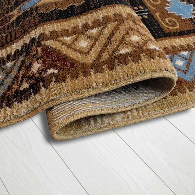 Great West Area Rug SW-H5271 Brown Beige — photo 3
