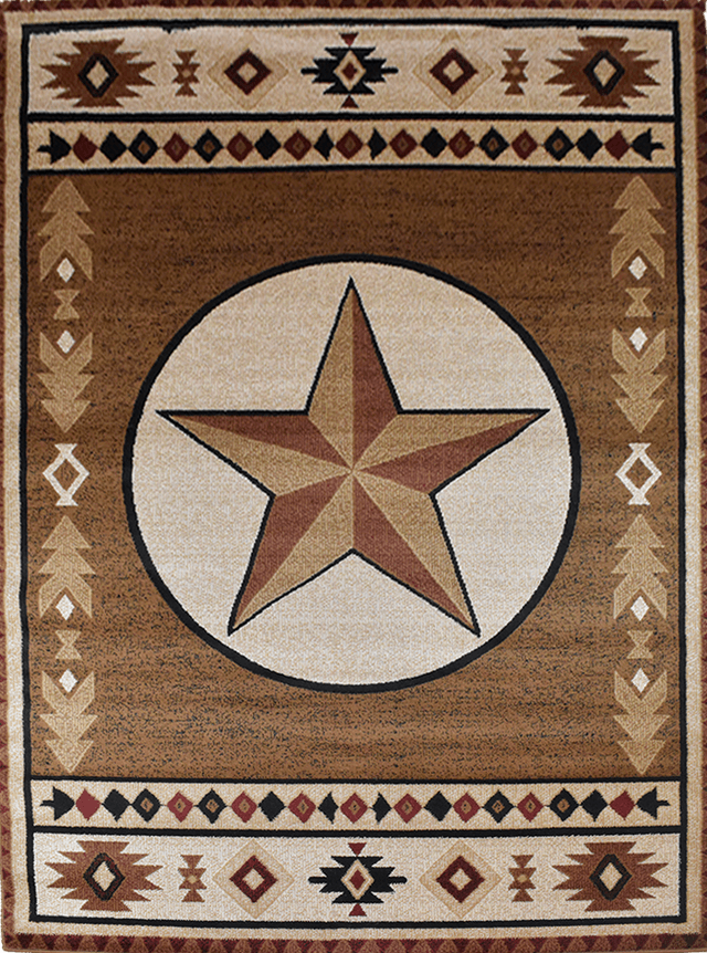 Great West Area Rug TS-VR1304 Brown/Beige — photo 1