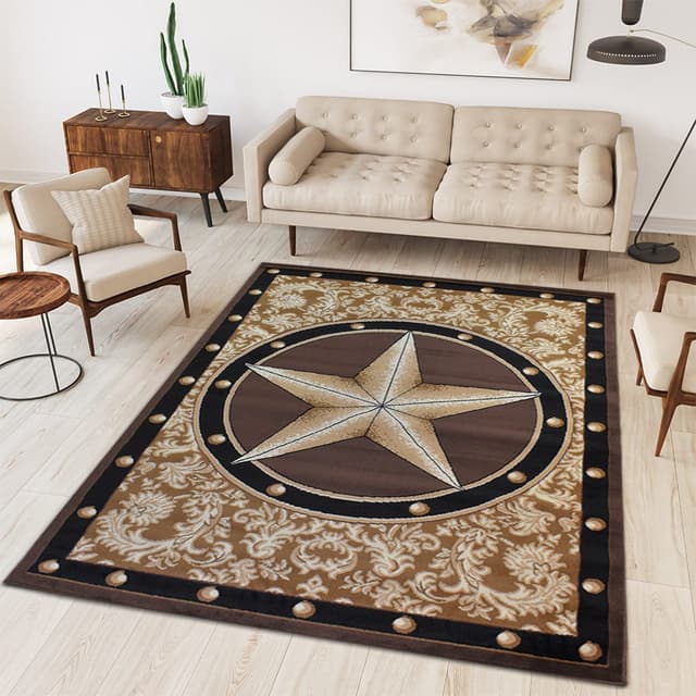 X-3 Area Rug TS-H5284 Brown — photo 2