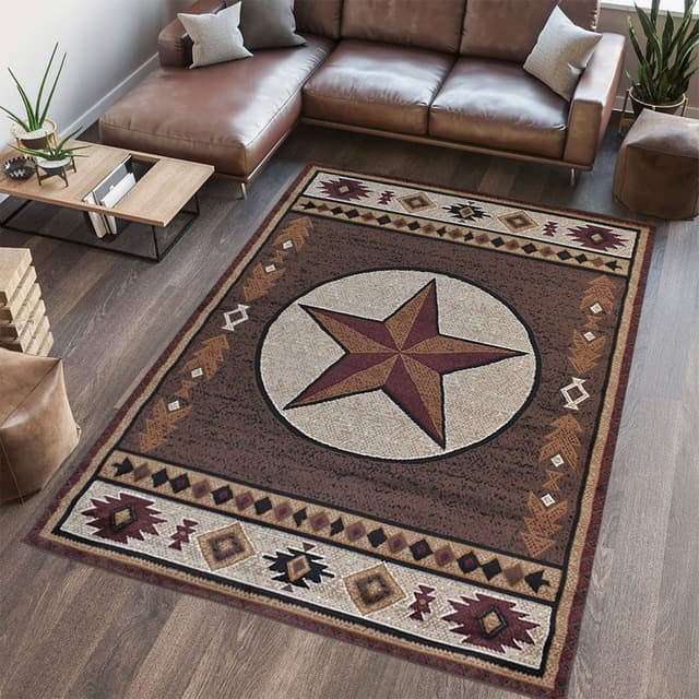 X-3 Area Rug TS-VR1304 Brown Beige — photo 2