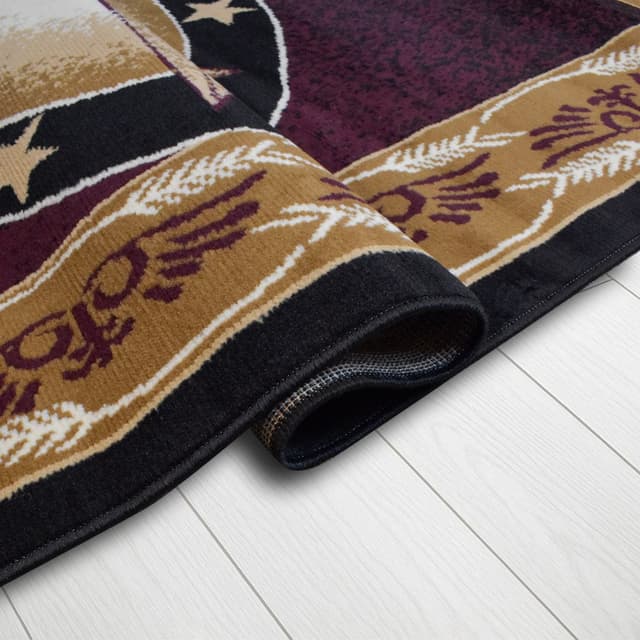 X-3 Area Rug TS-H5273 Brown Black — photo 3