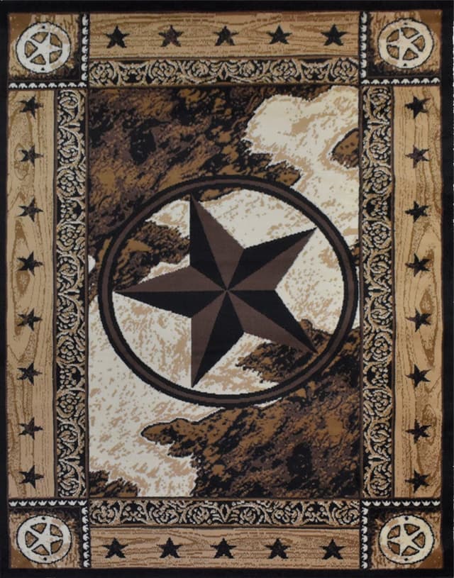 X-3 Area Rug TS-H5276 Black — photo 1