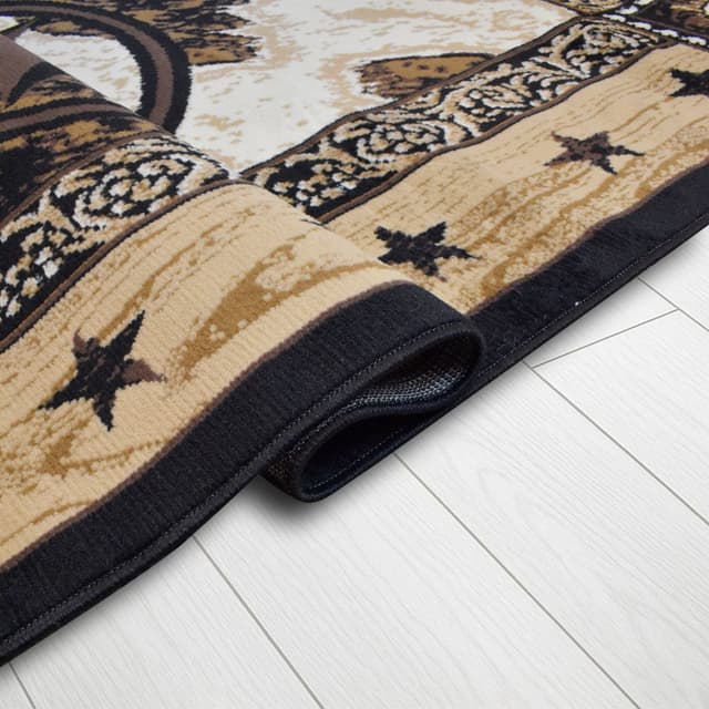 X-3 Area Rug TS-H5276 Black — photo 3