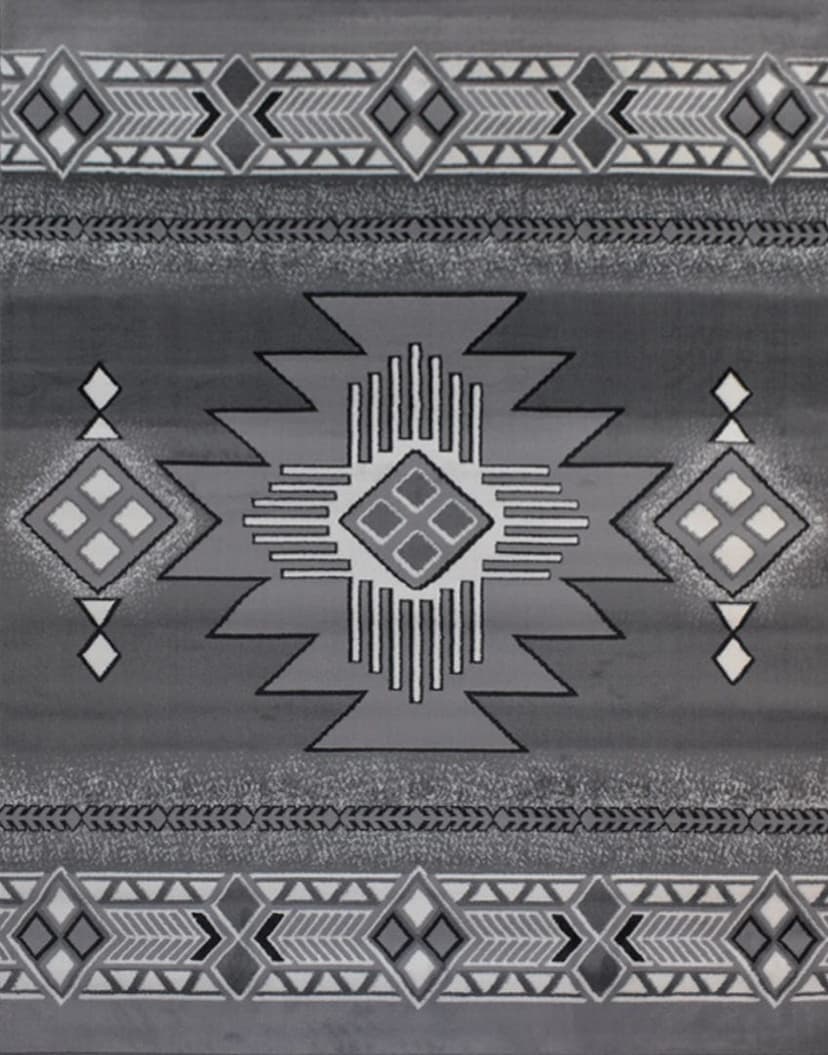 X-3 Area Rug SW-H5228 D.grey