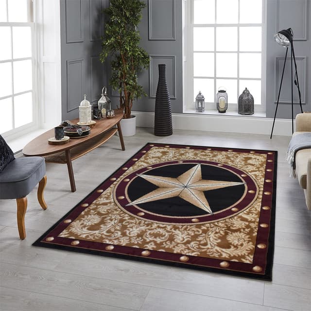 X-3 Area Rug TS-H5284 Black — photo 2