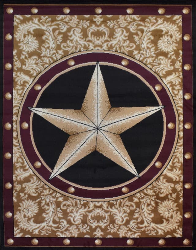 X-3 Area Rug TS-H5284 Black — photo 1