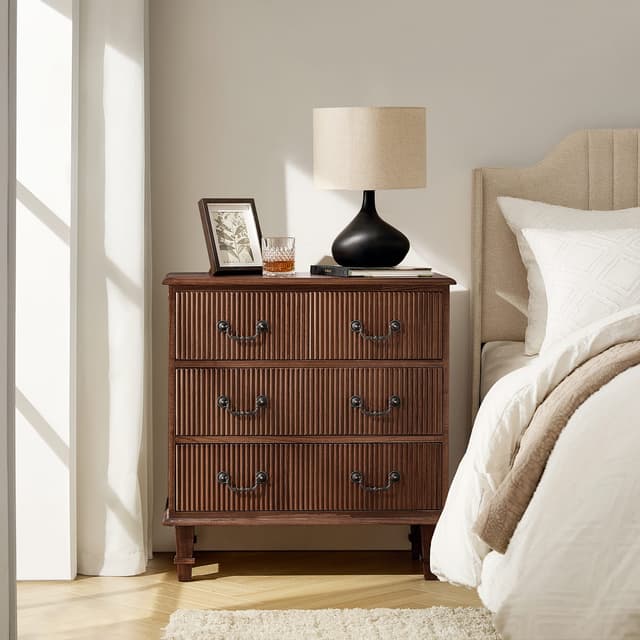 Hippe 3-Drawer Nightstand — photo 2