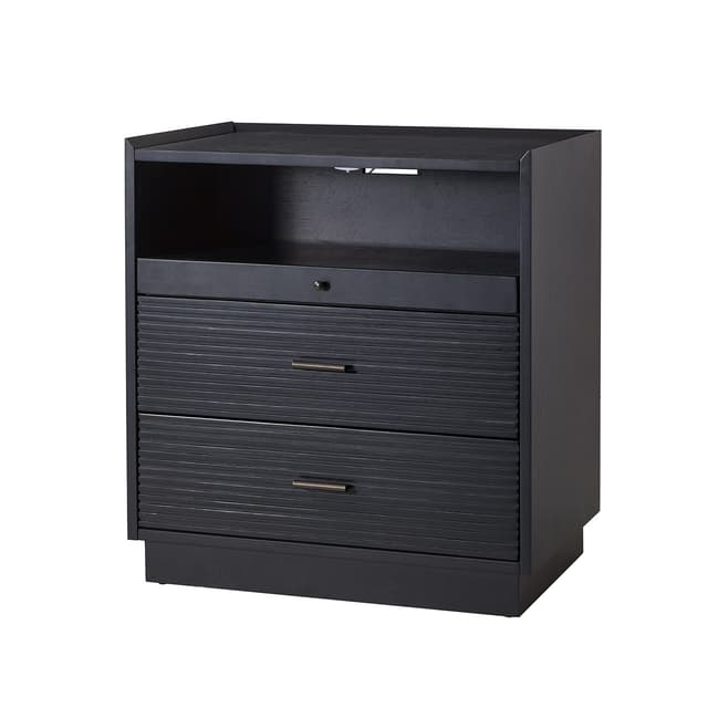 Lorenz Nightstand with USB and LED Light — photo 1