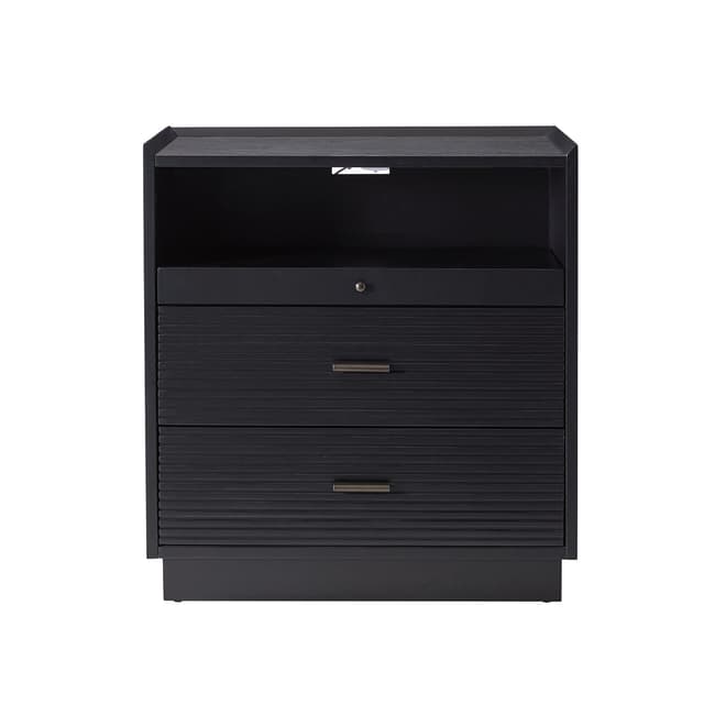 Lorenz Nightstand with USB and LED Light — photo 3