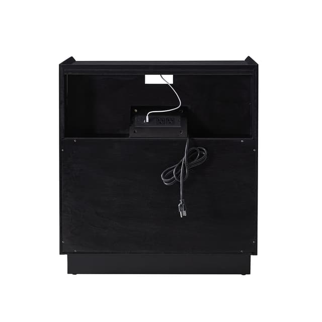 Lorenz Nightstand with USB and LED Light — photo 4