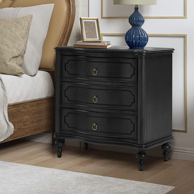 Alois 3-Drawer Nightstand — photo 2