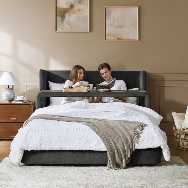 Keith Upholstered Queen Bed — photo 3