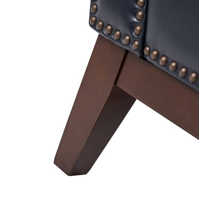 Nicole Traditional Genuine Leather Chair — photo 8