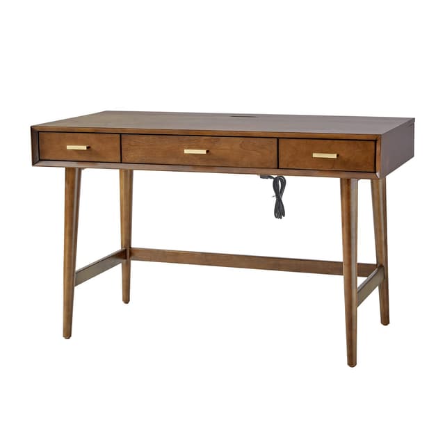 Erich Modern Computer Desk with USB — photo 1