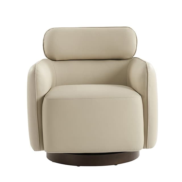 Othon Swivel Chair-IVORY — photo 3