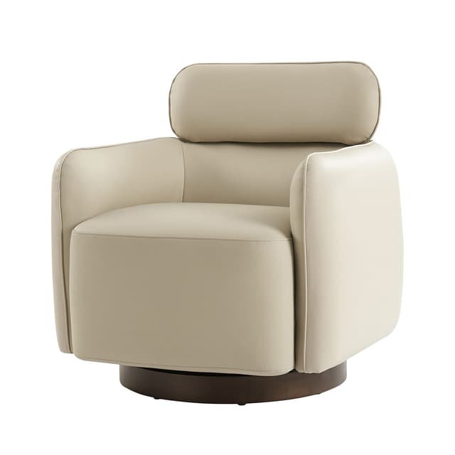 Othon Swivel Chair-IVORY — photo 1