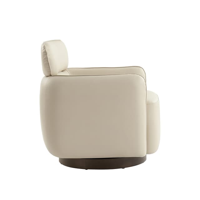 Othon Swivel Chair-IVORY — photo 4