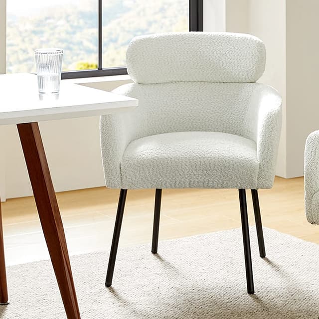 Adrian Boucle Dining Chair — photo 2