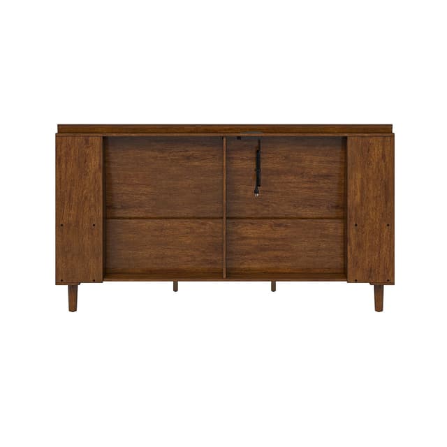 Claus Solid Wood Platform Queen Bed — photo 4