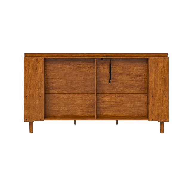 Claus Solid Wood Platform King Bed — photo 4