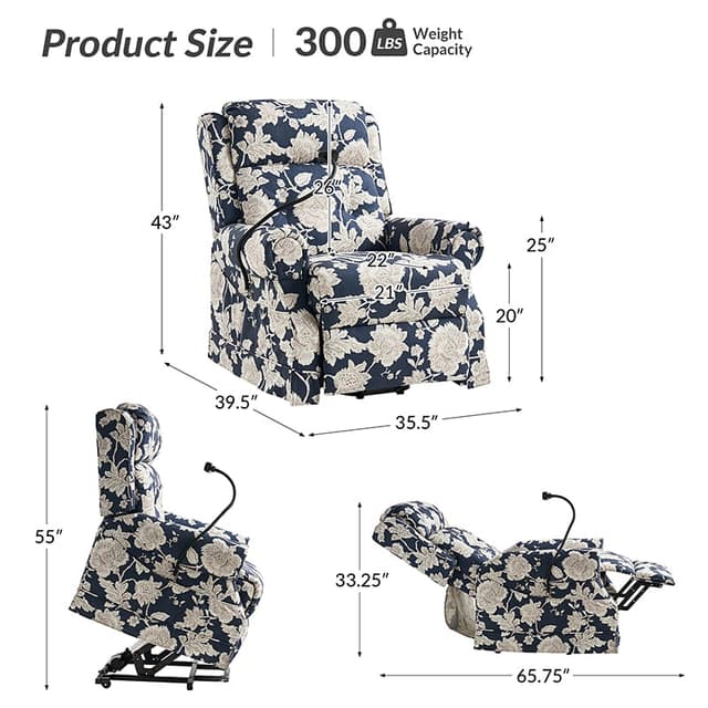 Billy Lift Assist Power Recliner — photo 6