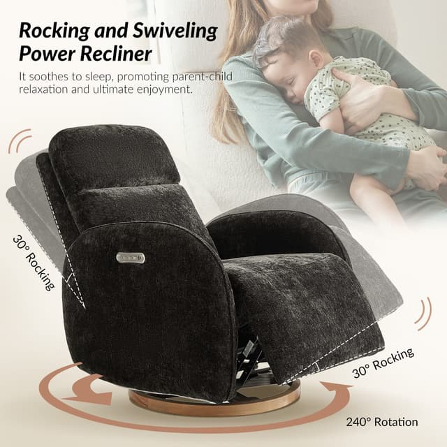 Karol Motion Nursery Chair — photo 7