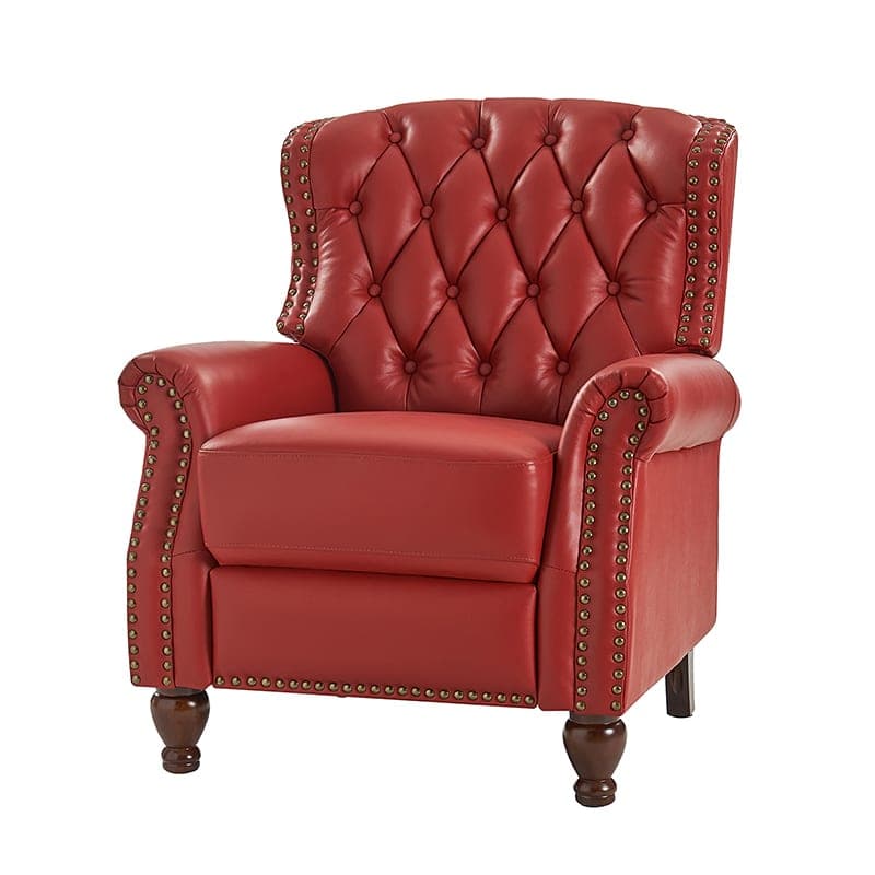Abraham Genuine Leather Recliner
