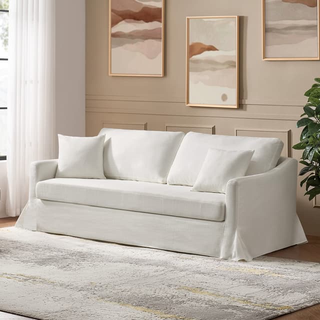 Patrice Slipcovered Sofa — photo 2