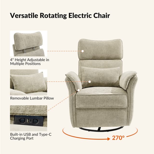 Othello Motion Nursery Chair — photo 6