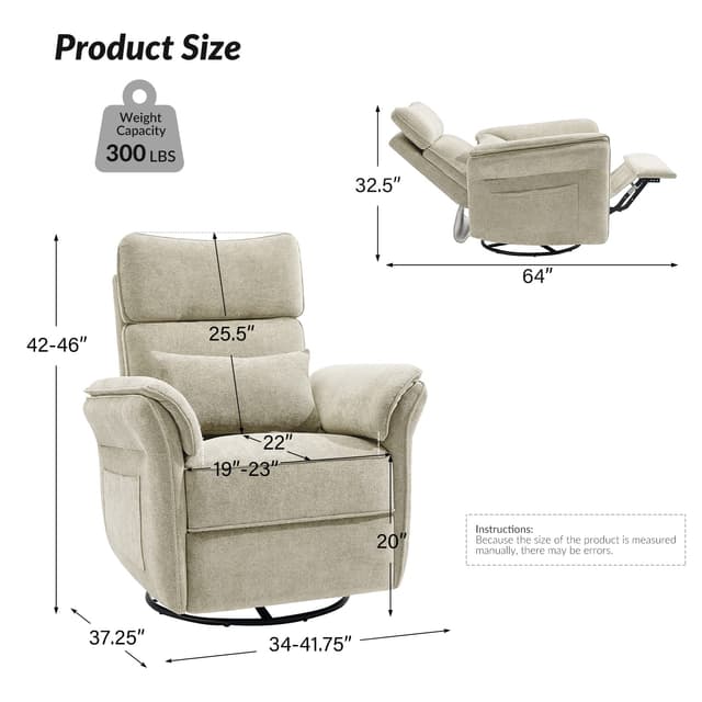 Othello Motion Nursery Chair — photo 10