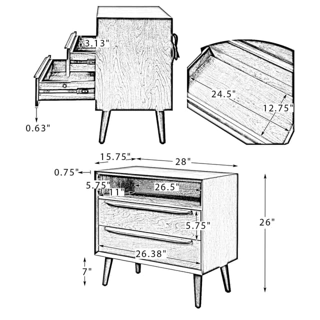 Frieda Nightstand — photo 6