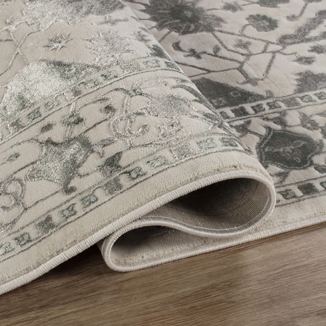 Viana 6344 Area Rug White/Green — photo 3