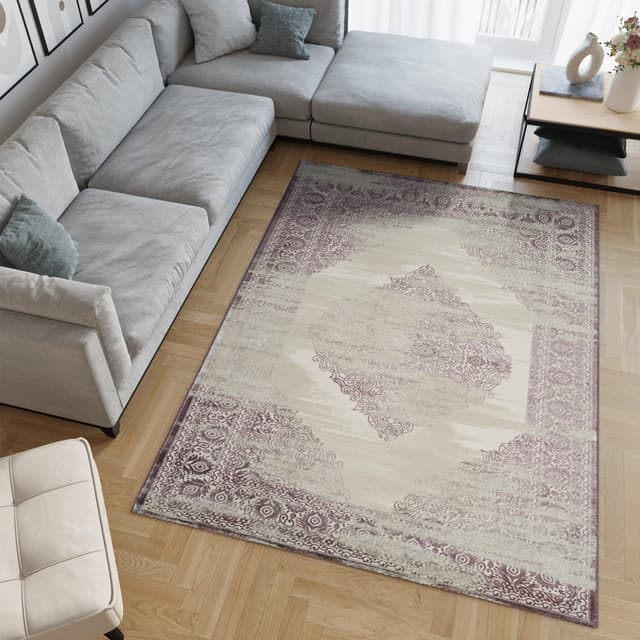 Viana 6772 Area Rug White/Lilac — photo 2