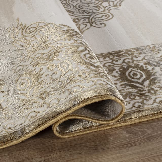 Viana 6772 Area Rug White/Gold — photo 3