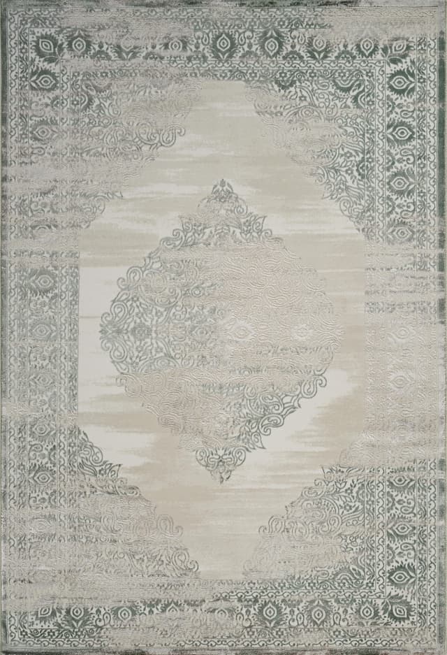 Viana 6772 Area Rug White/Green — photo 1