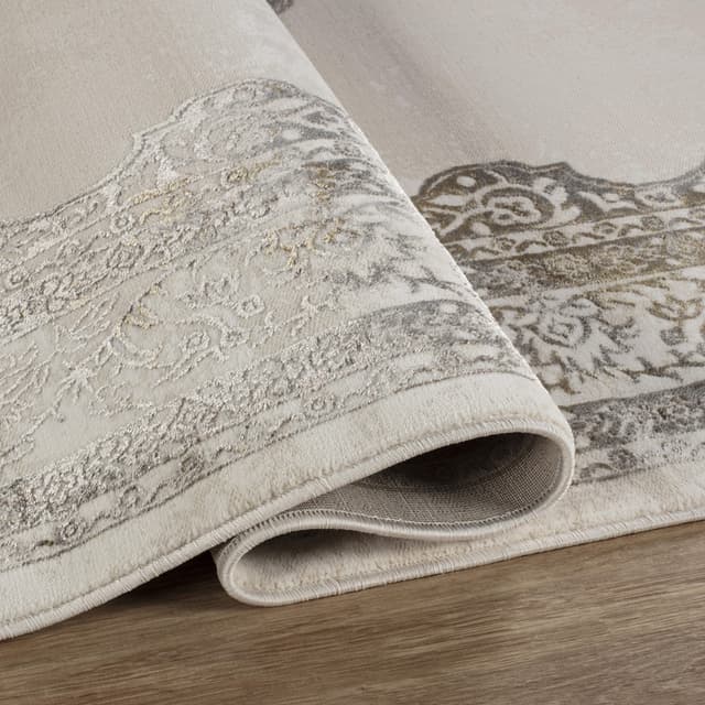 Viana 6341 Area Rug White/Gold — photo 3