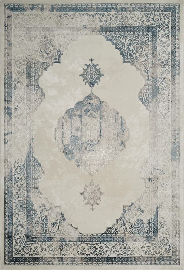 Viana 6341 Area Rug White/Blue — photo 1