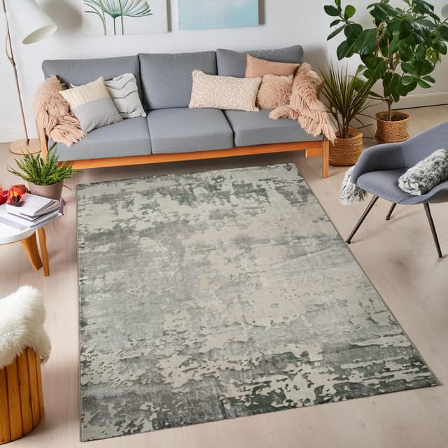 Viana 6011 Area Rug White/Green — photo 2