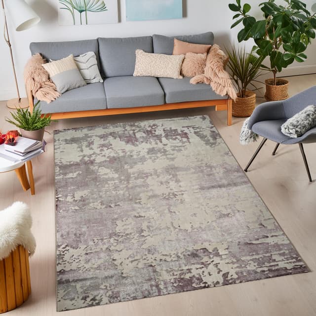 Viana 6011 Area Rug White/Lilac — photo 2