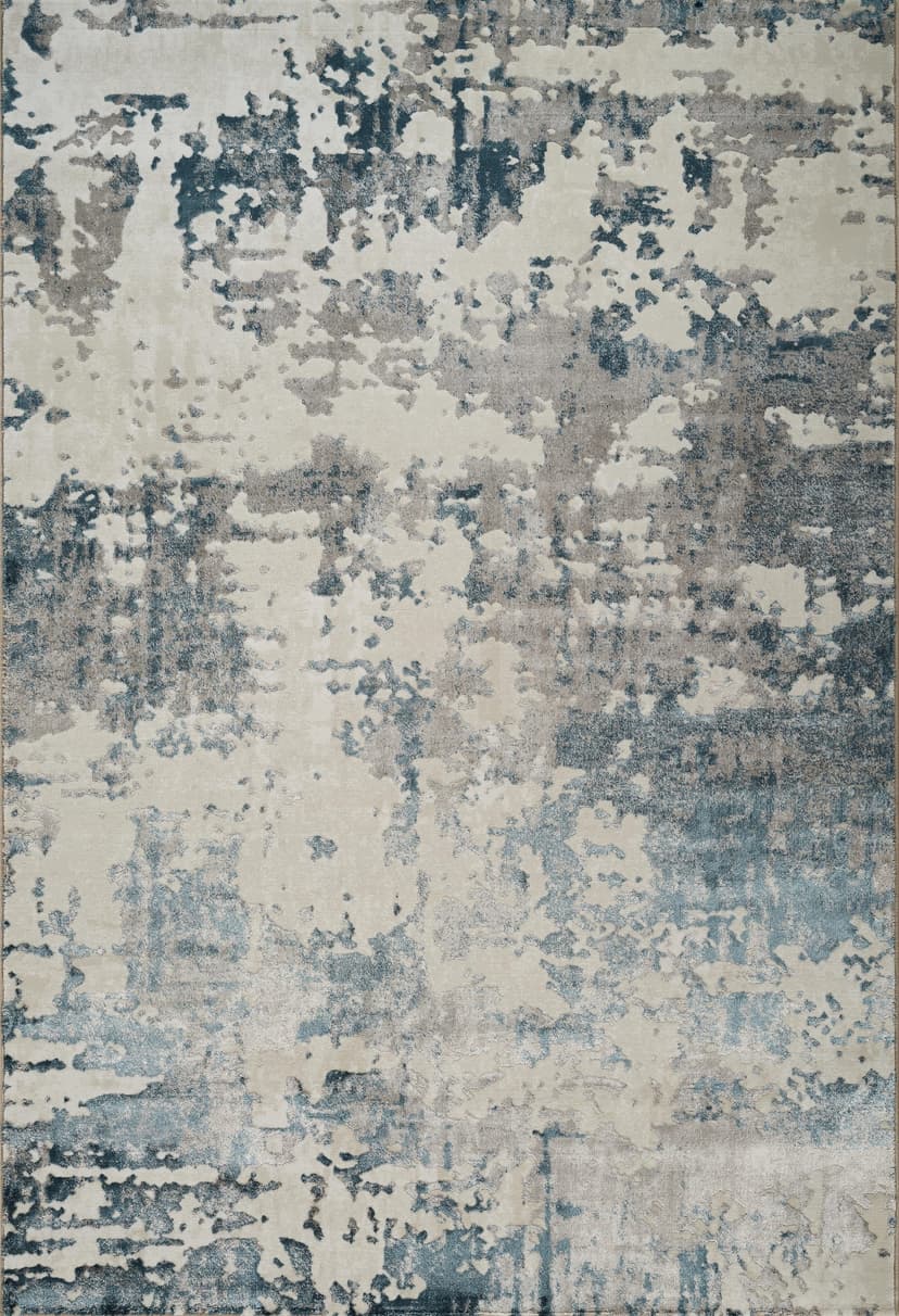Viana 6011 Area Rug White/Blue