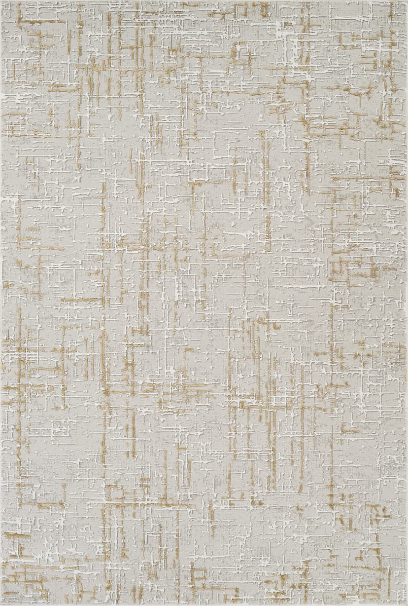 Troy Area Rug NO256 GREY GOLD