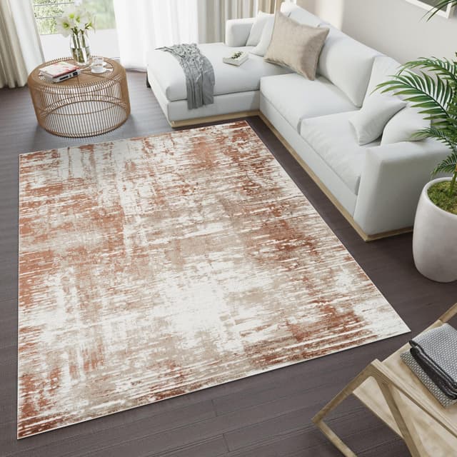Troy Area Rug NO913 BEIGE ROSE — photo 2