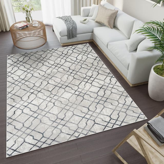 Troy Area Rug 35117 GREY BLUE — photo 2
