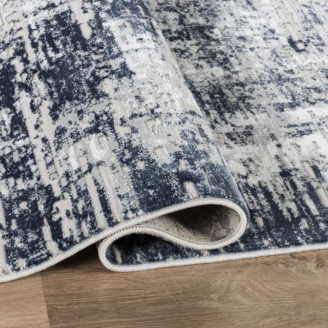 Troy Area Rug NO913 GREY NAVY — photo 3