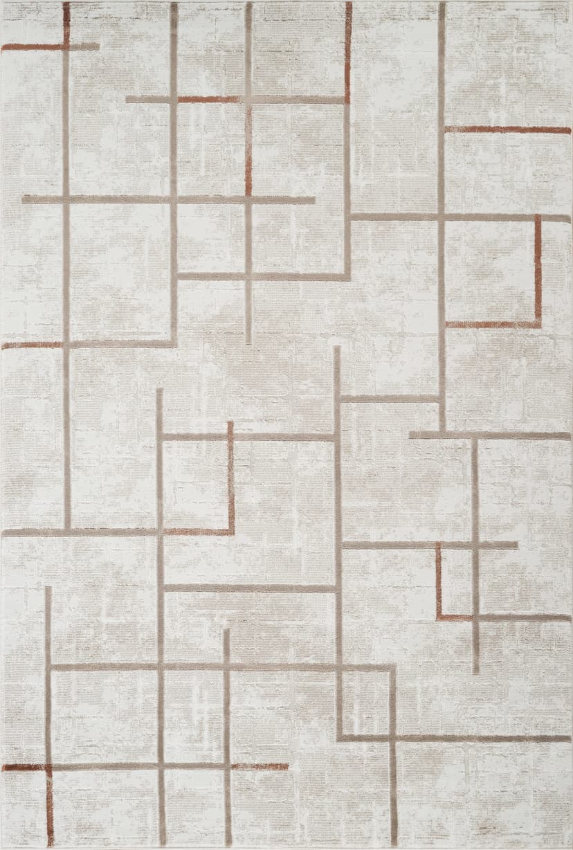 Troy Area Rug 36690 BEIGE ROSE
