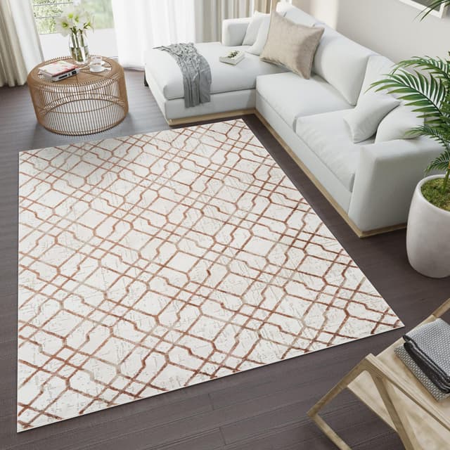 Troy Area Rug 35117 BEIGE ROSE — photo 2