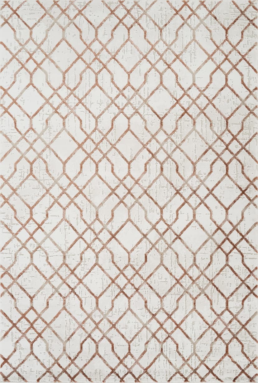 Troy Area Rug 35117 BEIGE ROSE