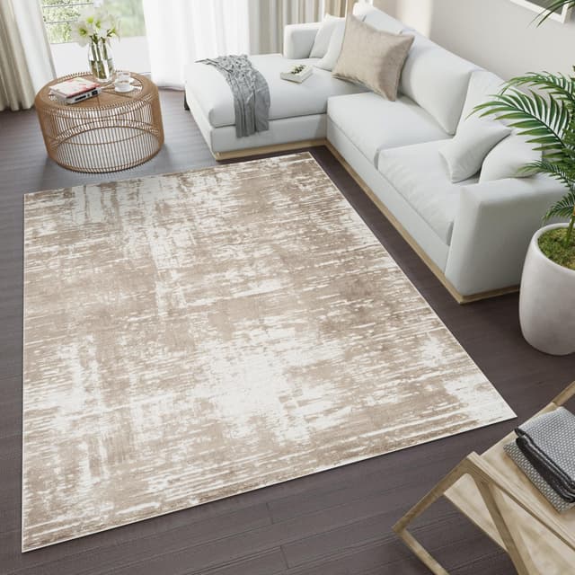 Troy Area Rug NO913 BEIGE BROWN — photo 2